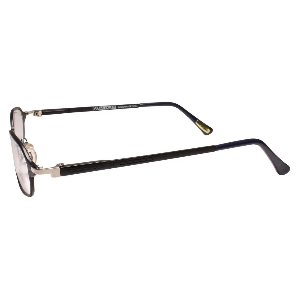 High-End  Optical Rectangle Clear Lens Glasses Optical Frame Black